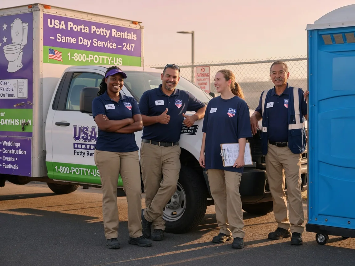 Porta Potty Rental company in East Ellijay, GA